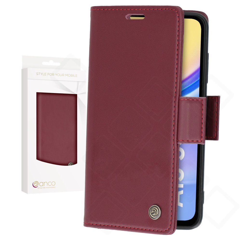 Samsung Galaxy A15 Hülle | anco Bookcase Miami mit Kartenfach & Standfunktion
