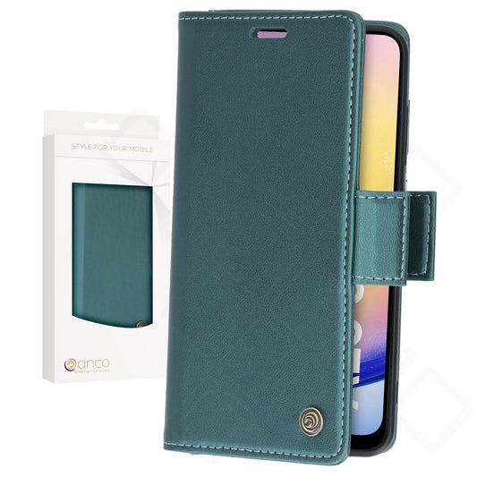 anco Bookcase Miami für Samsung Galaxy A25 5G – Wallet Hülle mit Kartenfach