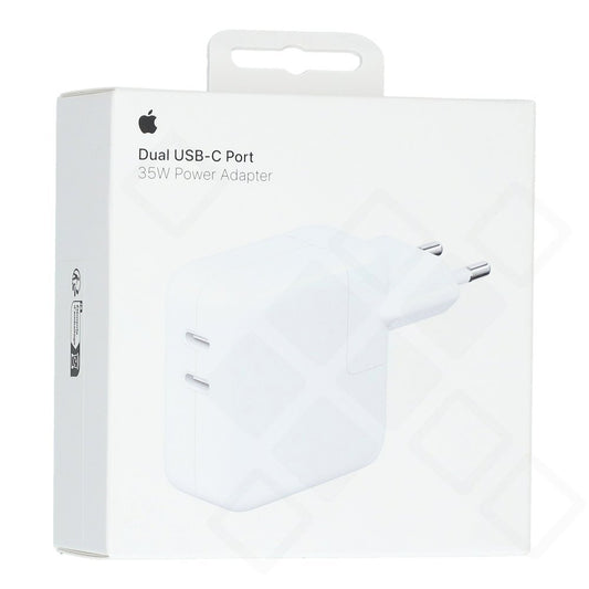 Apple Dual USB-C Power Adapter 35W – Original Netzteil Weiß