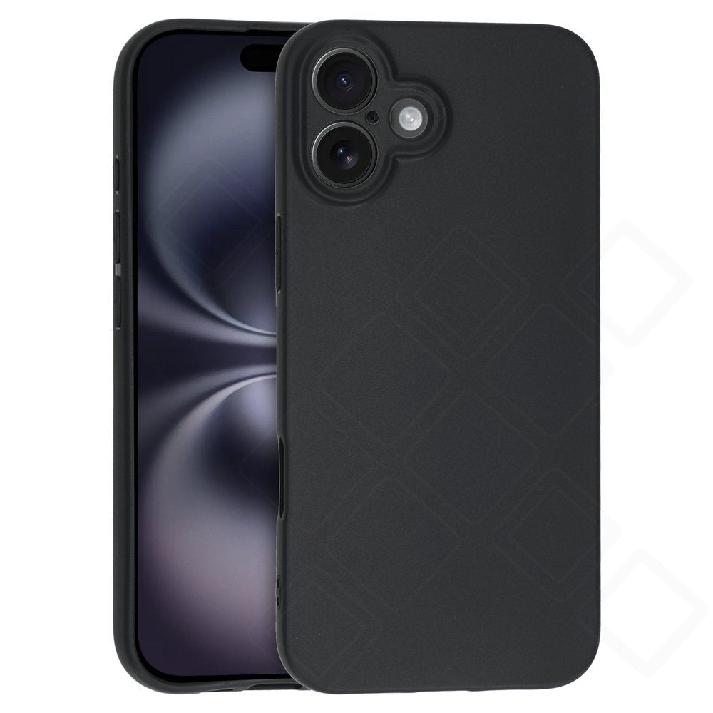 anco Dark Case für Apple iPhone 16 Plus – Schwarz