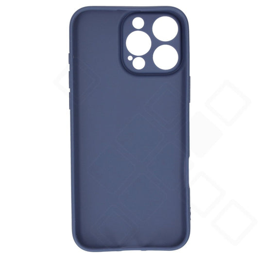 TPU Case für Apple iPhone 16 Pro Max – Mattes Schutzcase Dark Blue