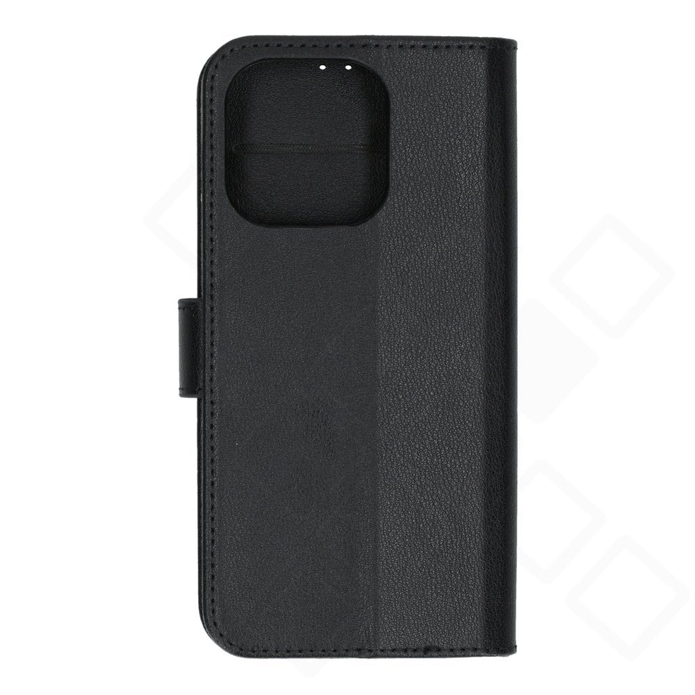 anco Basic Bookcase für Apple iPhone 16 Pro – PU Leder Hülle mit Kartenfach