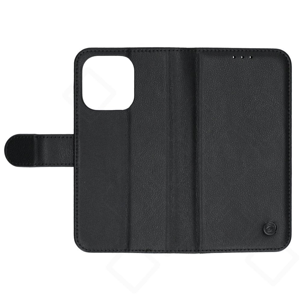 anco Basic Bookcase für Apple iPhone 16 Pro – PU Leder Hülle mit Kartenfach