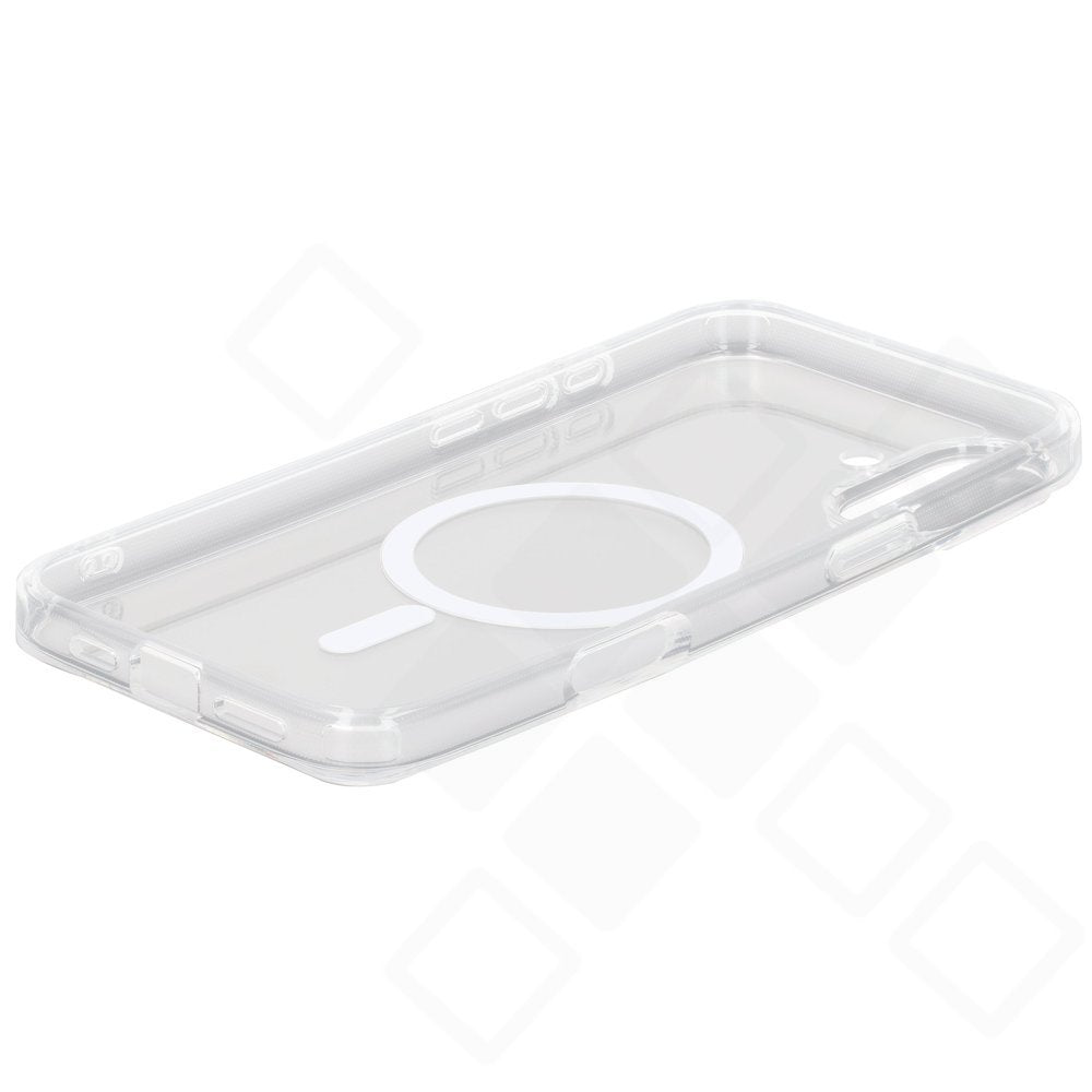 anco Magnetic Case Crystal Clear – MagSafe-kompatibles Slim TPU/PC Case mit Edge-Schutz für Apple iPhone 16 Plus