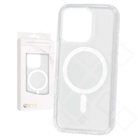 anco Magnetic Case für Apple iPhone 16 Pro – Transparent