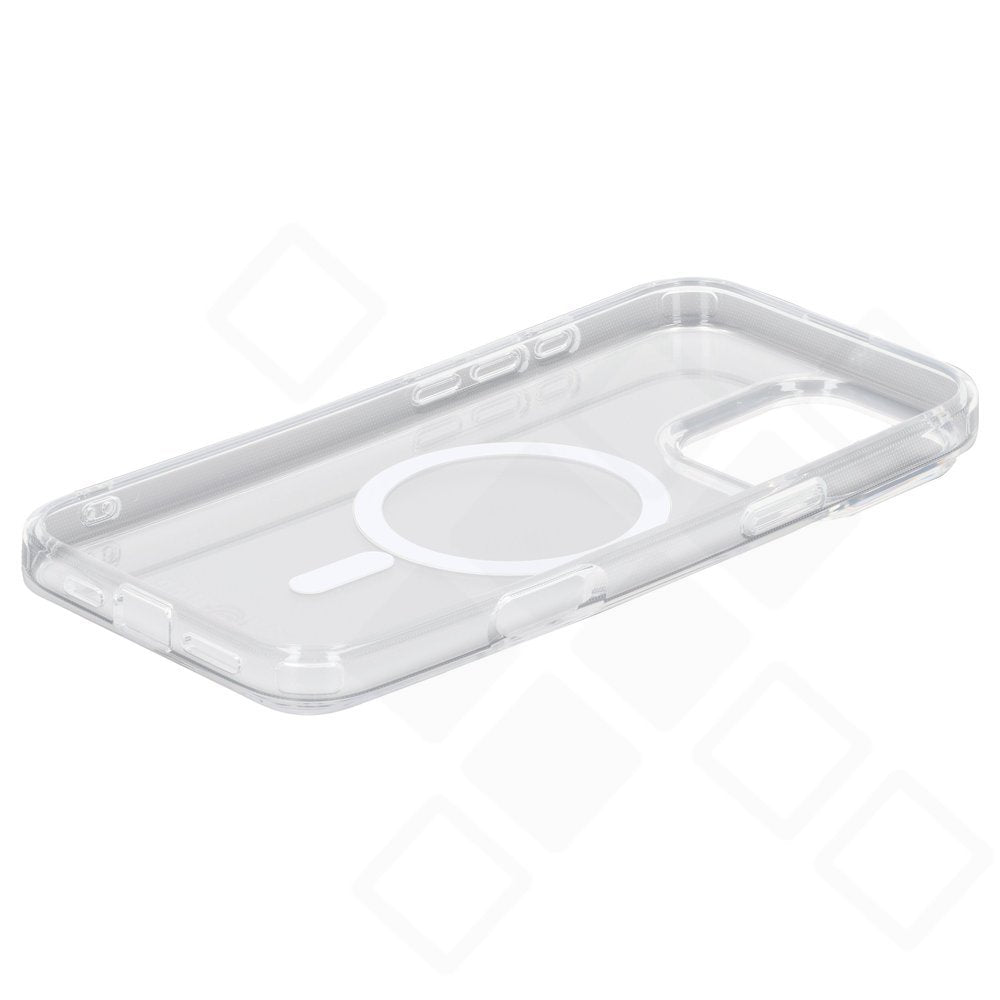 anco Magnetic Case – MagSafe-kompatibles Hybrid-Backcover (PC & TPU) mit verstärkten Anti-Shock-Kanten in Slim Design für Apple iPhone 16 Pro Max – Crystal