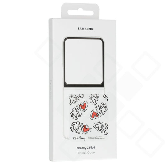 Samsung FlipSuit Case für Galaxy Z Flip6 / Flip7 FE – Weiß