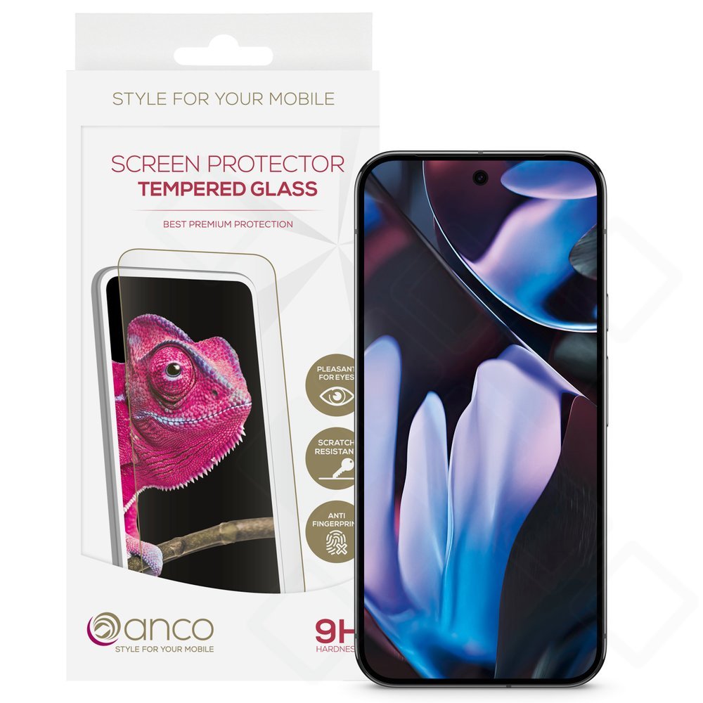 anco Panzerglas Fullscreen für Google Pixel 9 Pro XL – Schwarz