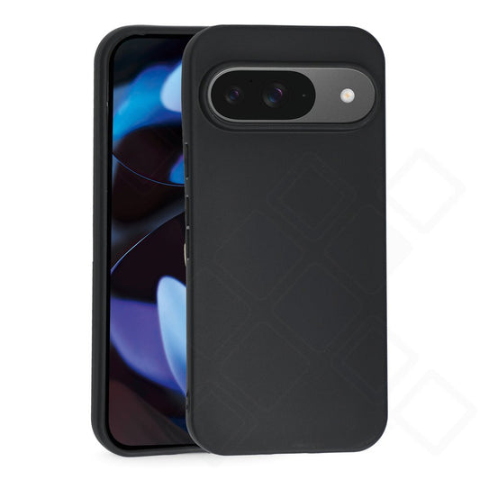 anco Dark Case für Google Pixel 9 / 9 Pro – Schwarze TPU Hülle