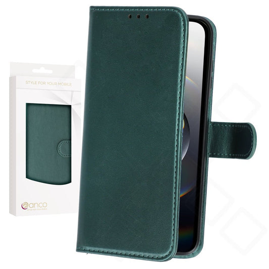 anco Basic Bookcase für Apple iPhone 16e / 17e – PU Leder Hülle mit Kartenfach