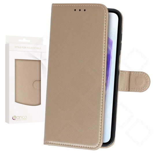anco Basic Bookcase Galaxy A55 5G | PU-Leder Flip Case Kartenfach