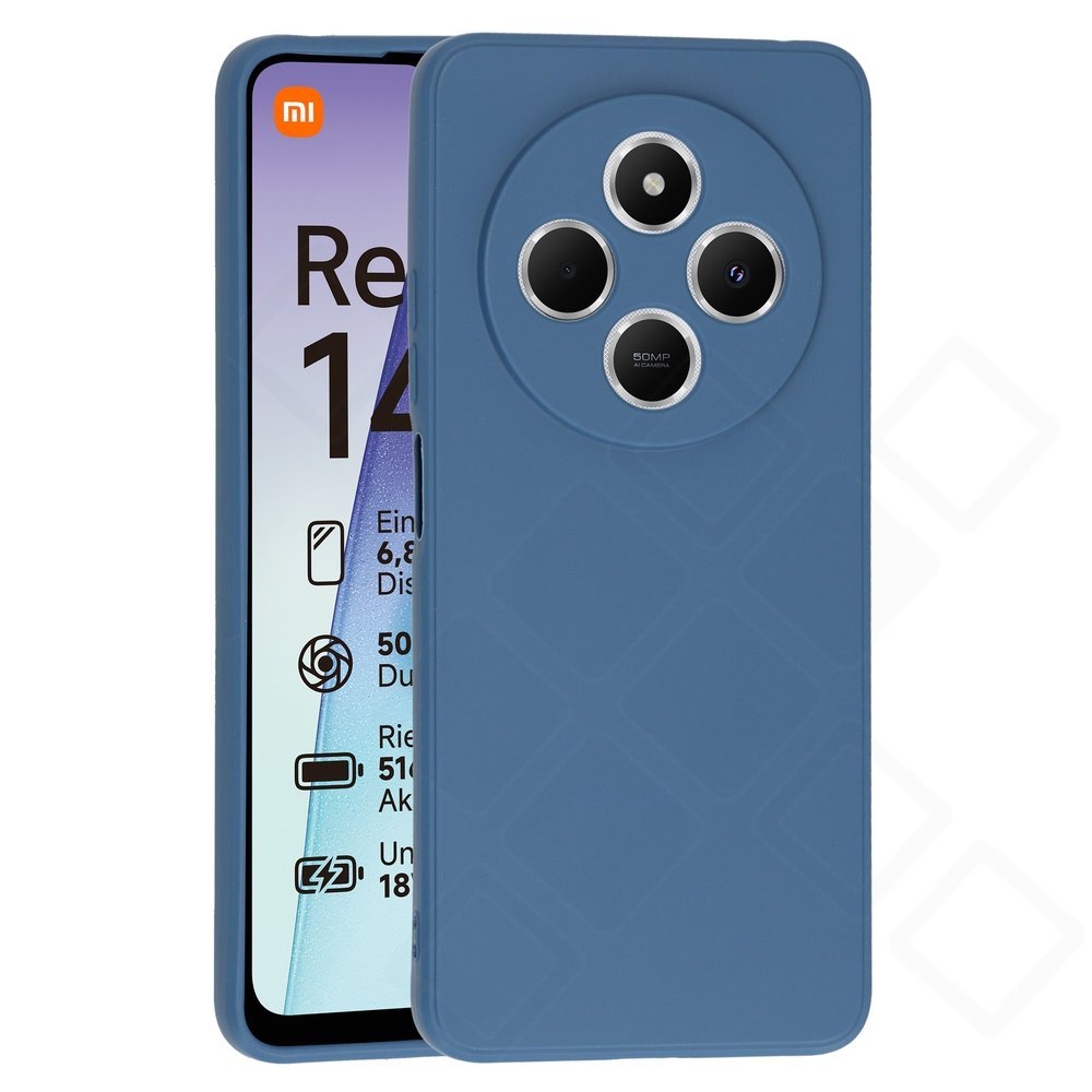 TPU Case für Xiaomi Redmi 14C / A4 / POCO C75 – Matte Schutzhülle