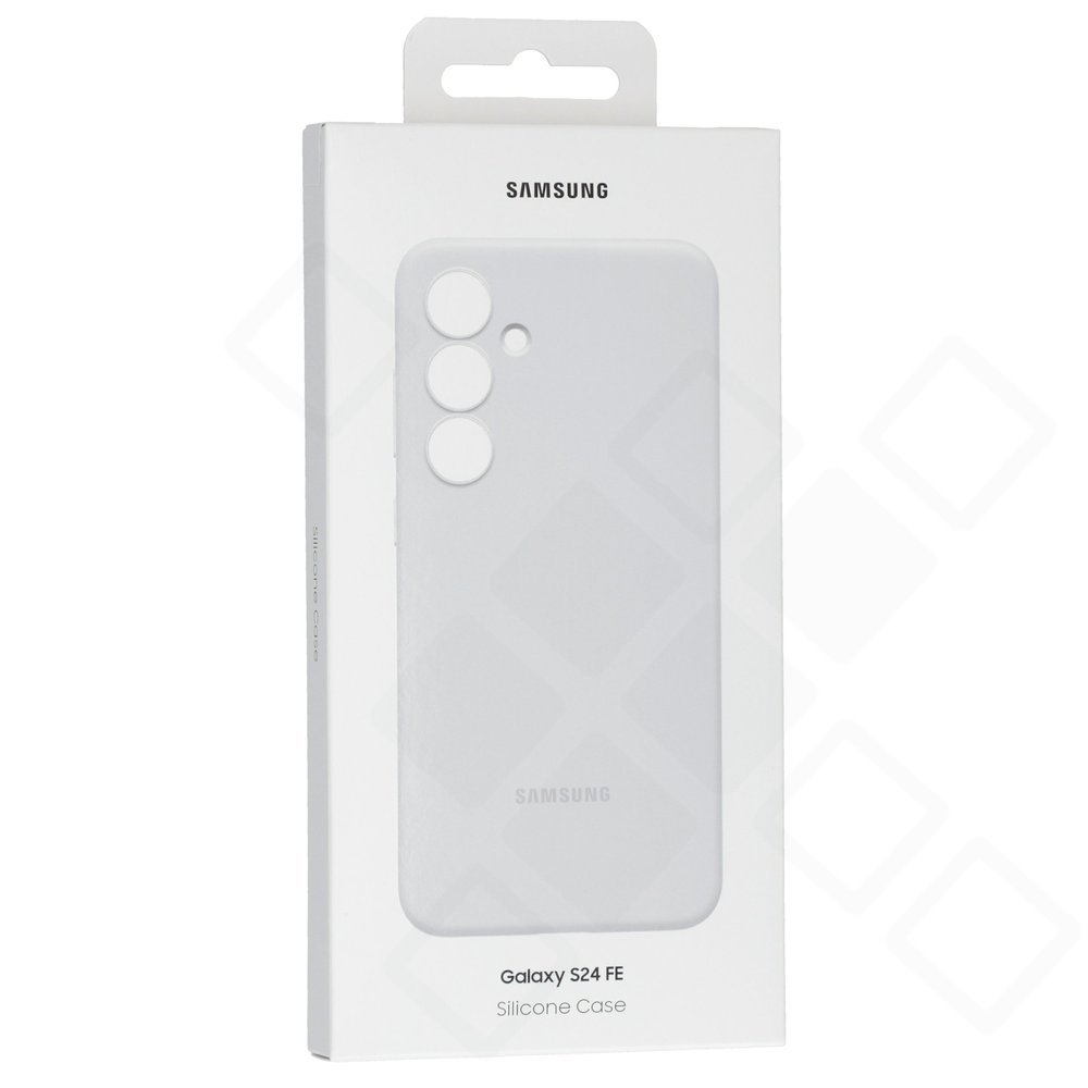 Samsung Silicone Cover Galaxy S24 FE – Original Silikonhülle Gray