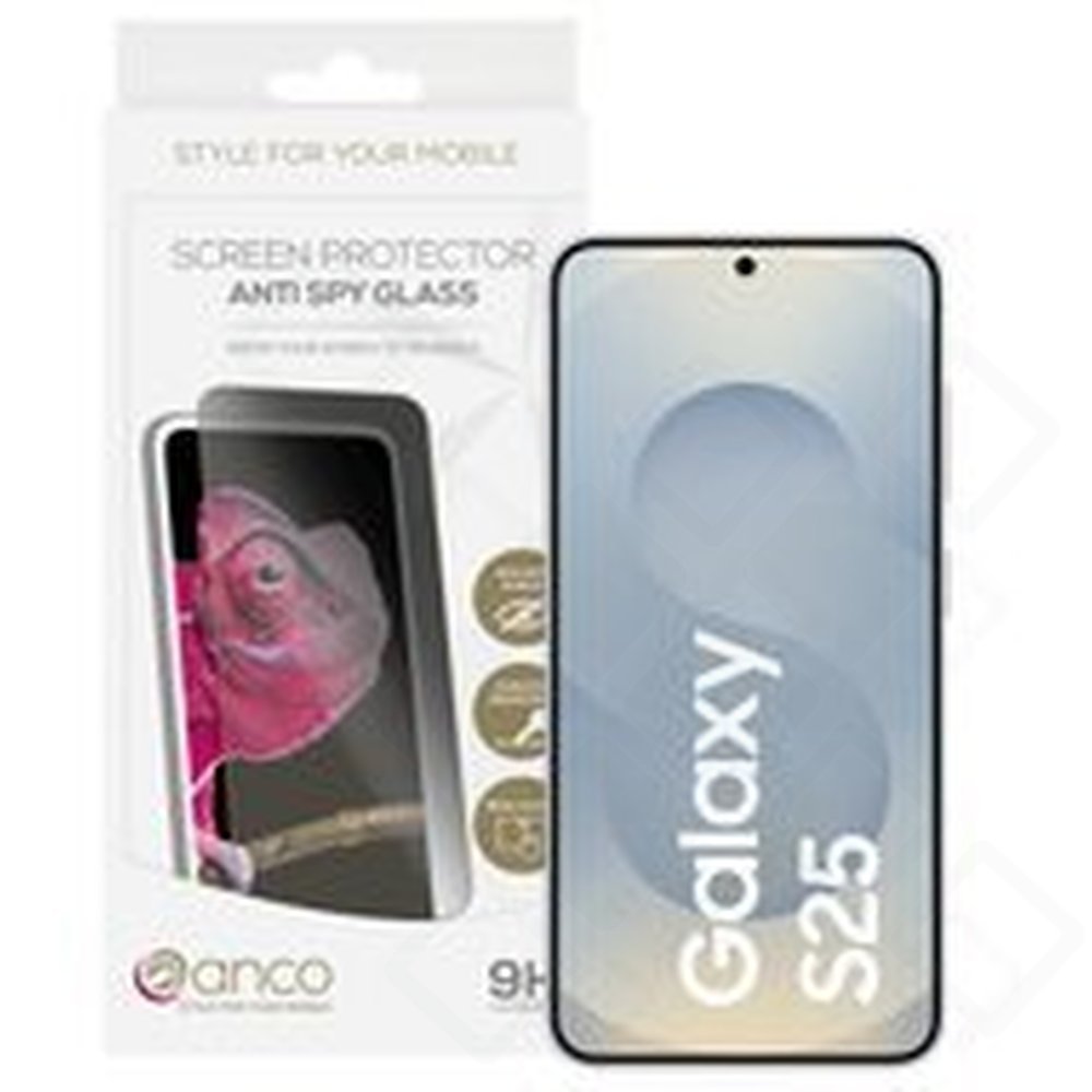 anco Privacy Panzerglas Galaxy S24 / S25 – 9H Anti-Spy Sichtschutz 0,33 mm