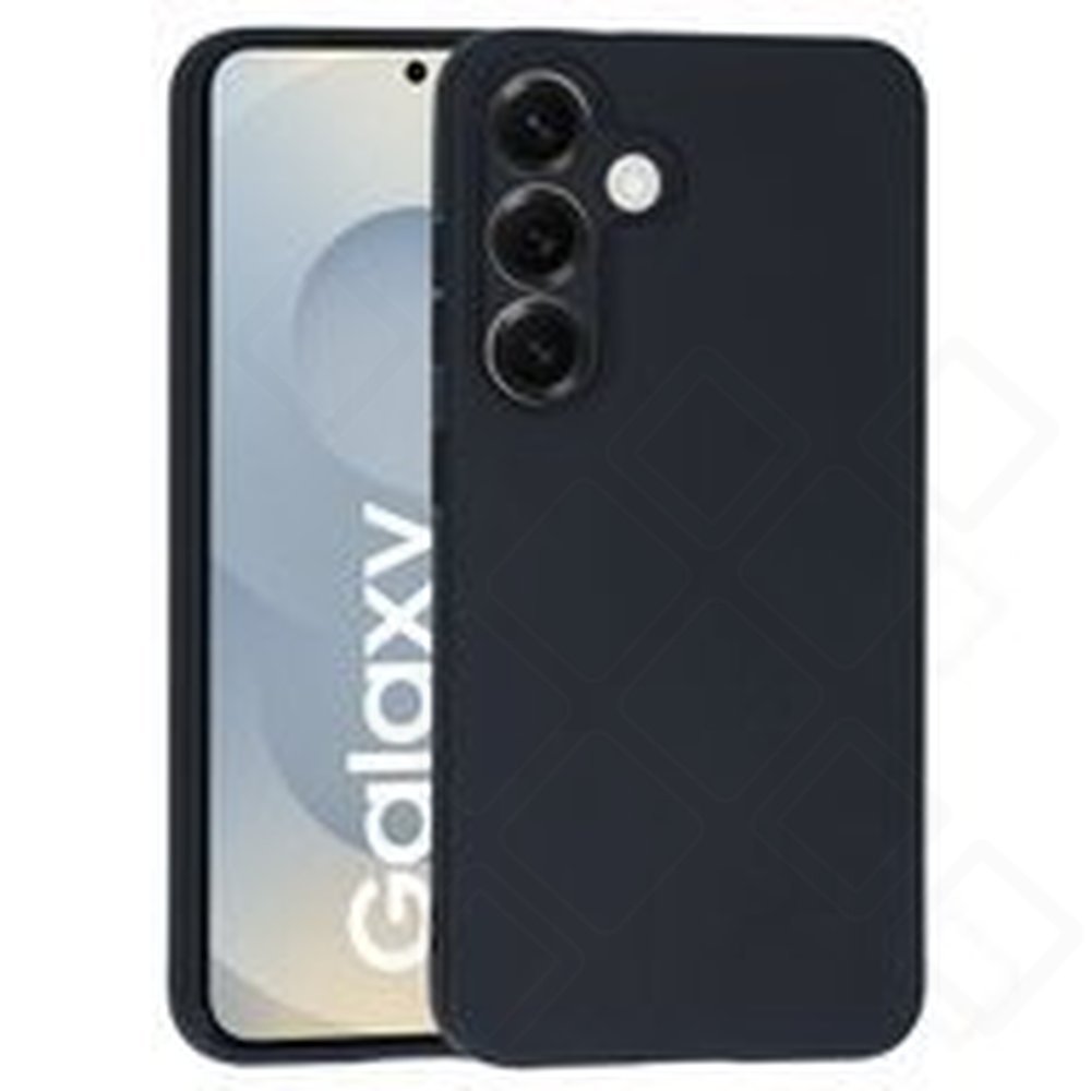 Samsung Galaxy S25 Hülle Schwarz Matt – anco Dark Case TPU