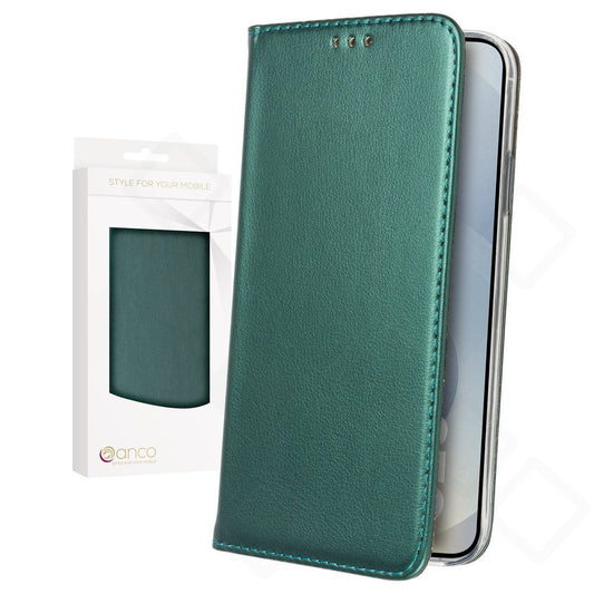 anco Bookcase Basic Magnetic für Samsung Galaxy S25+ – PU Leder Hülle mit Kartenfach