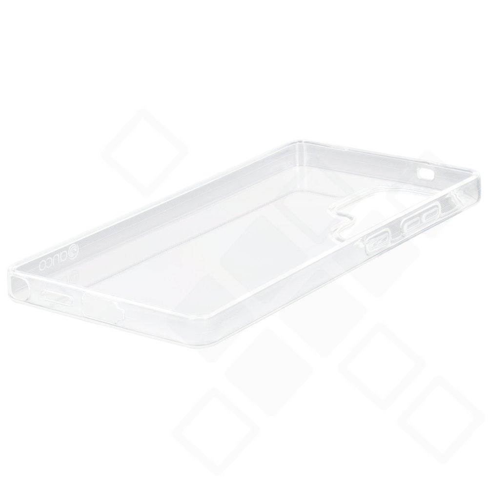 anco Super Slim Case – Ultradünne TPU-Schutzhülle (1,5 mm) mit erhöhtem Kameraschutz & S Pen-Ausschnitt für Samsung Galaxy S25 Ultra (S938B) – Transparent