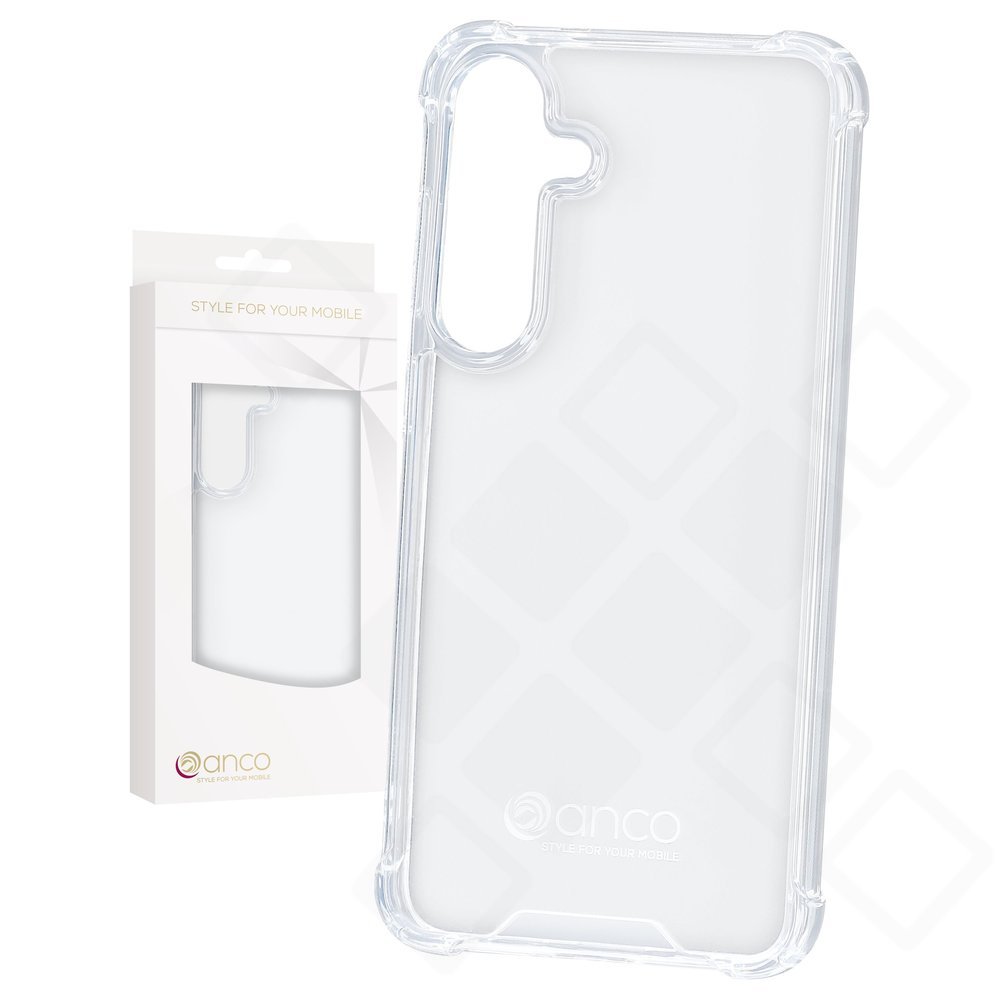 anco Protect Case – Transparente TPU-Schutzhülle (1,5 mm) mit verstärkten Anti-Shock-Ecken & Vergilbungsschutz für Samsung Galaxy S25+ (S936B) – Transparent