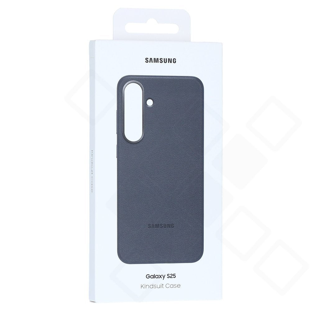 Samsung KindSuit Case für Galaxy S25 – Kunstleder Hülle Black
