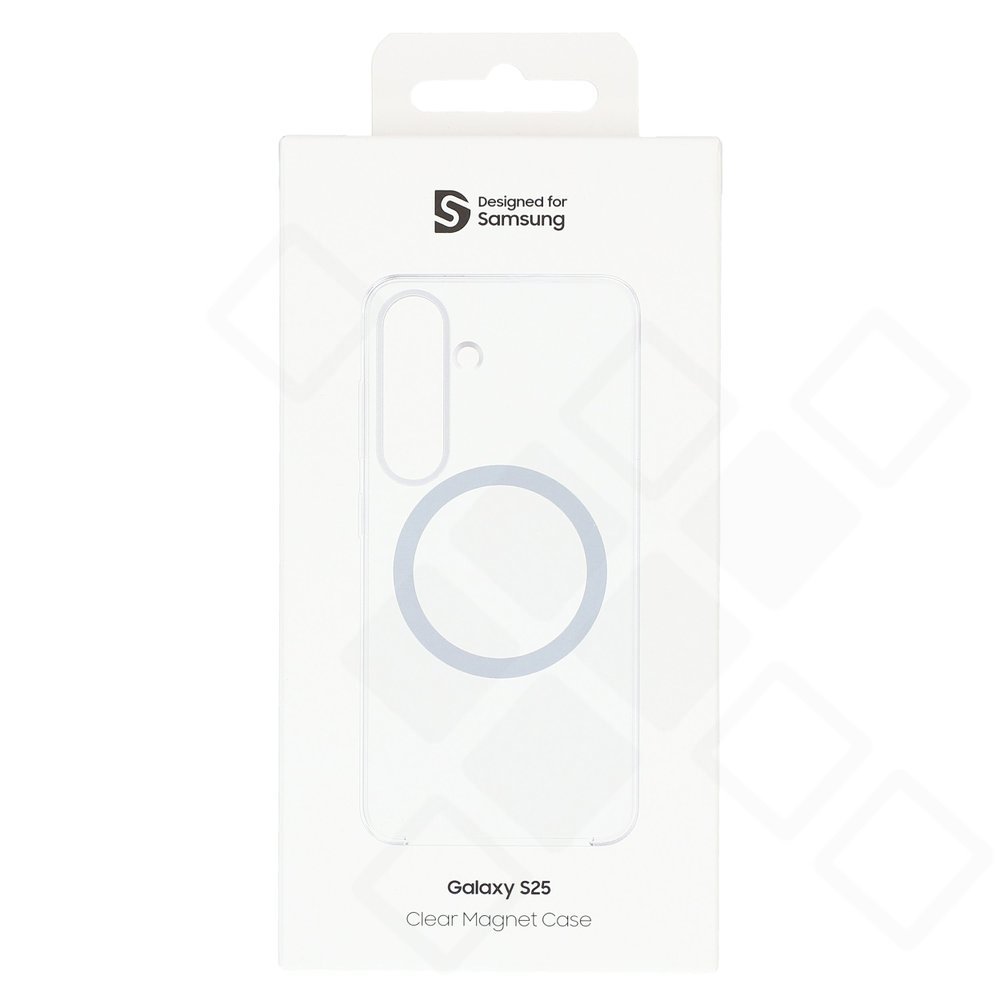 Designed for Samsung Clear Case Qi2 – Transparente Schutzhülle mit langanhaltender Klarheit & integriertem Qi2-Magneten für Samsung Galaxy S25 (S931B) – Transparent
