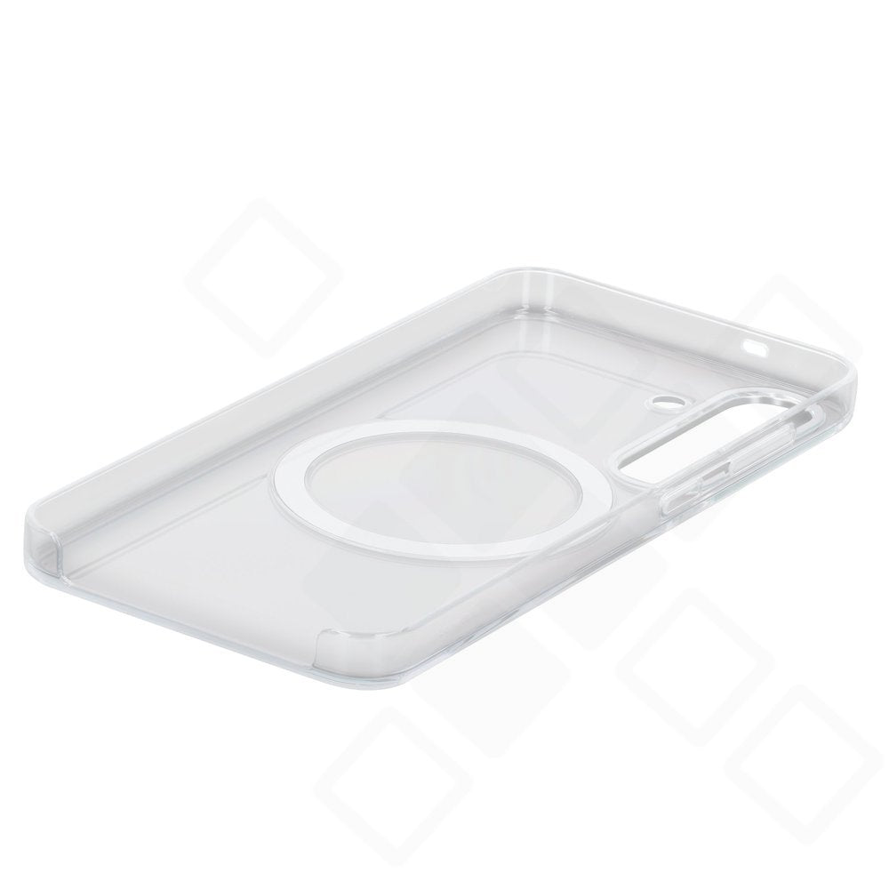Designed for Samsung Clear Case Qi2 – Transparente Schutzhülle mit langanhaltender Klarheit & integriertem Qi2-Magneten für Samsung Galaxy S25 (S931B) – Transparent