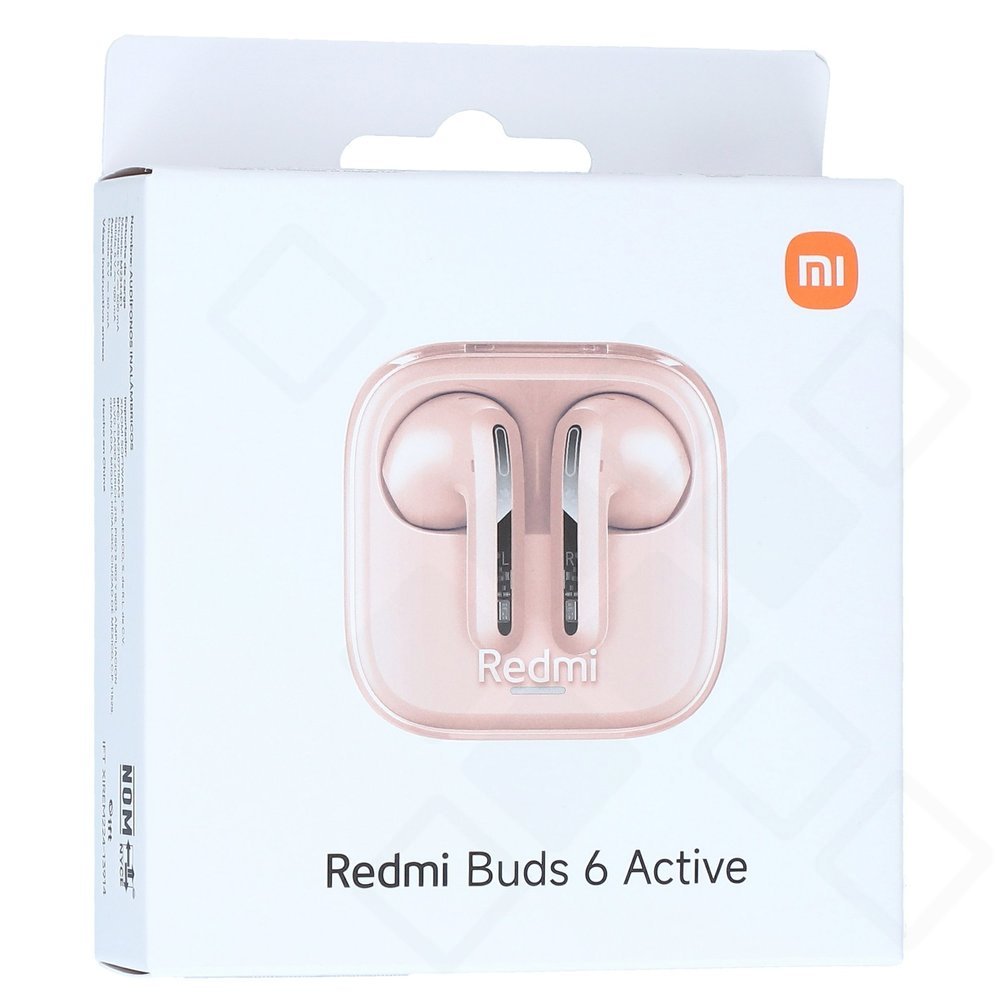 Xiaomi Redmi Buds 6 Active Bluetooth Kopfhörer – 30h Akku | Schwarz / Rosa / Blau / Weiß