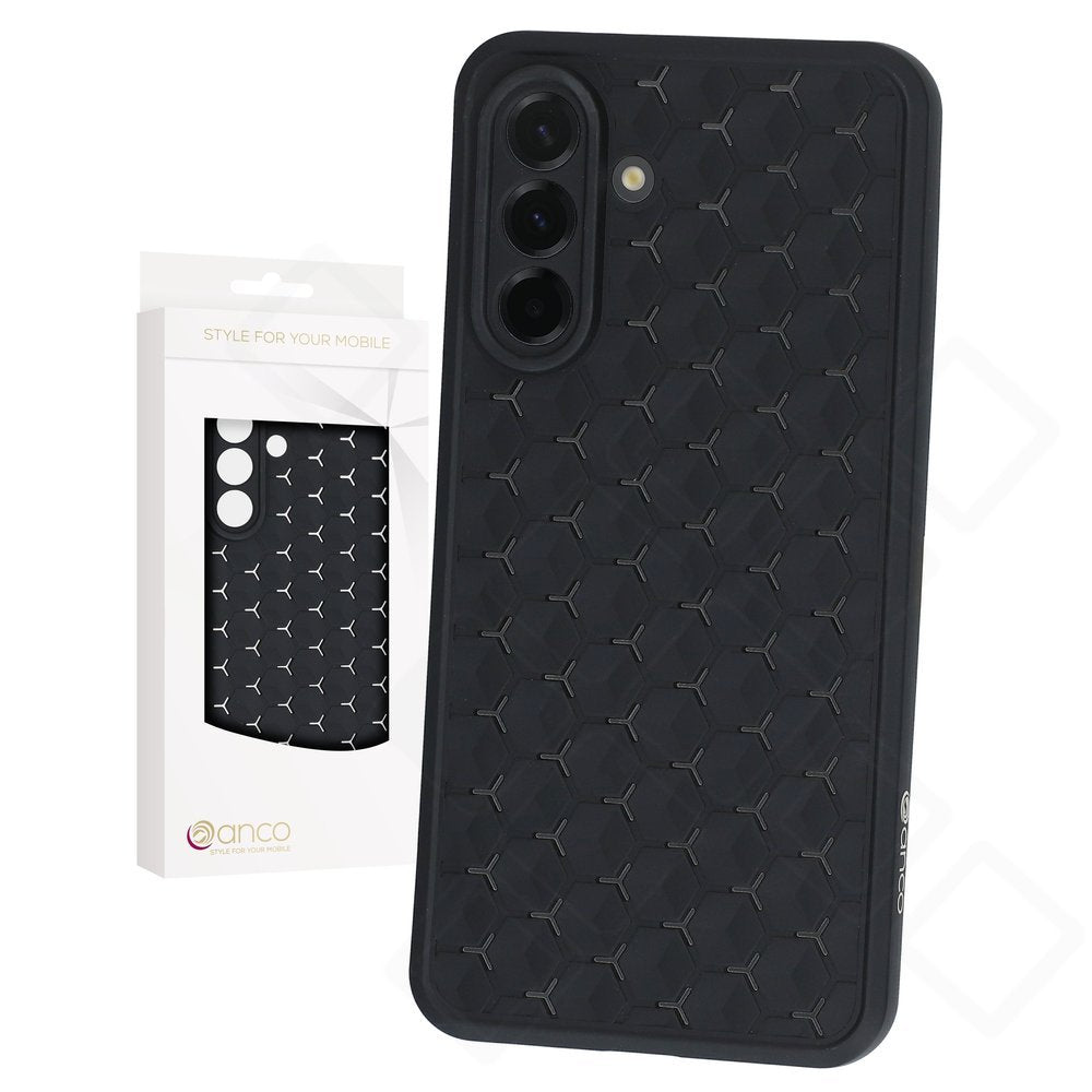 anco Honeycomb Hülle für Samsung Galaxy A36 5G – Schutzhülle TPU Stoßfest Blau