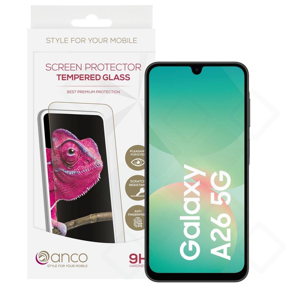 anco Panzerglas Samsung Galaxy A26 5G – 9H Fullscreen Displayschutz 0,33 mm