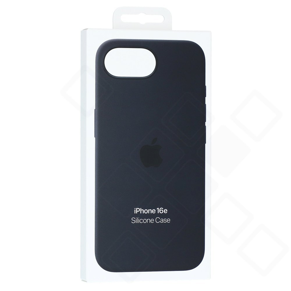 Apple Silicone Case iPhone 16e / 17e – Original Silikon Handyhülle Schwarz
