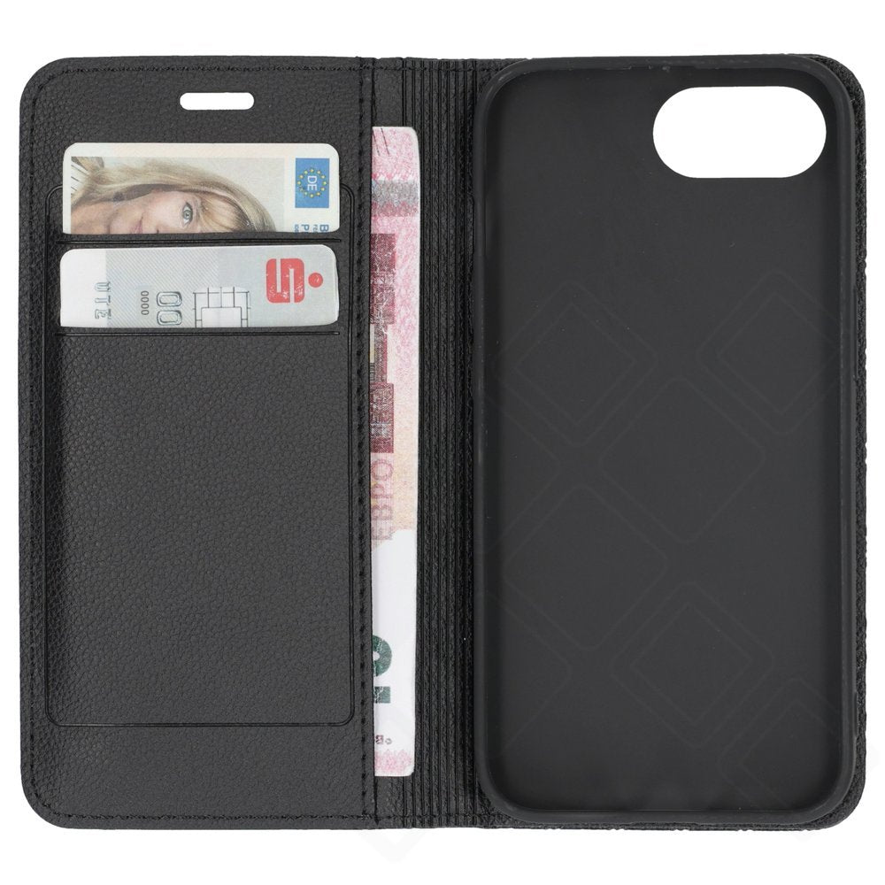 anco Bookcase Style Magnetic für iPhone 16e & 17e – Klapphülle mit Kartenfach
