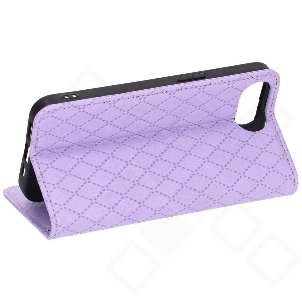 anco Magnetic Bookcase Hülle für Apple iPhone 16e / 17e – PU Leder Case mit Kartenfach