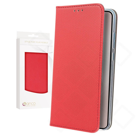 anco Bookcase Basic Magnetic für Samsung Galaxy S25 Edge – PU Leder Hülle mit Kartenfach