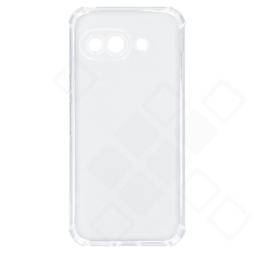 anco Protect Case für Google Pixel 9a – Transparente TPU Hülle mit verstärkten Kanten