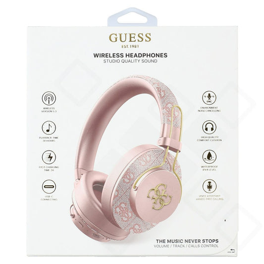 Guess ENC 4G Metal Logo Bluetooth Kopfhörer – Stereo Headphones