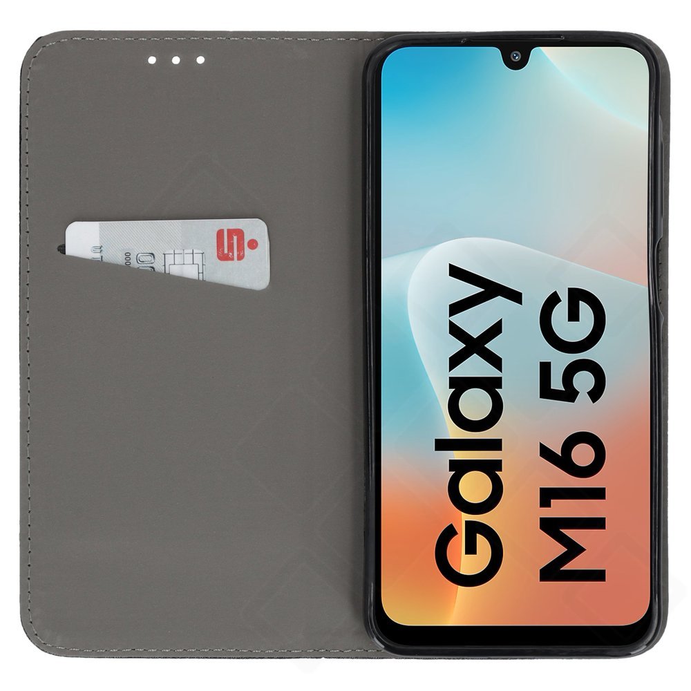 anco Bookcase basic magnetic – Leder-Klapphülle für Samsung Galaxy A16 & M16 Serie