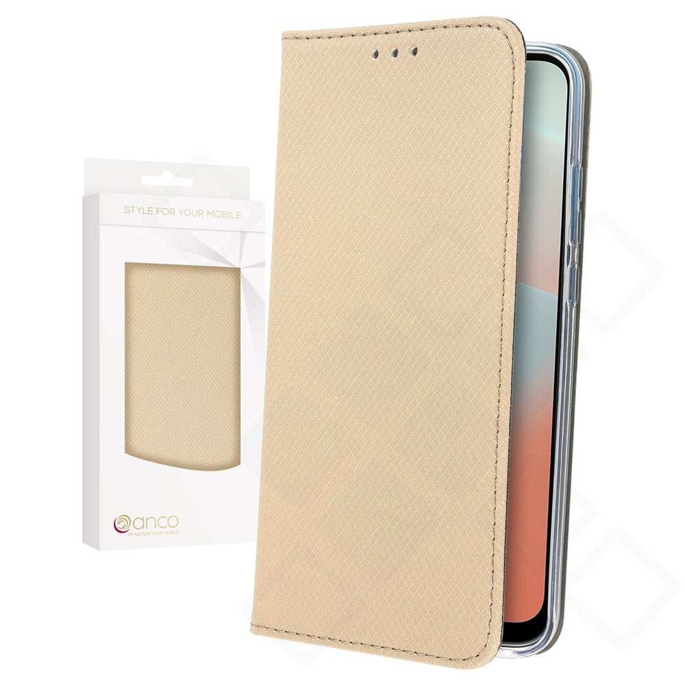anco Bookcase basic magnetic – Leder-Klapphülle für Samsung Galaxy A16 & M16 Serie