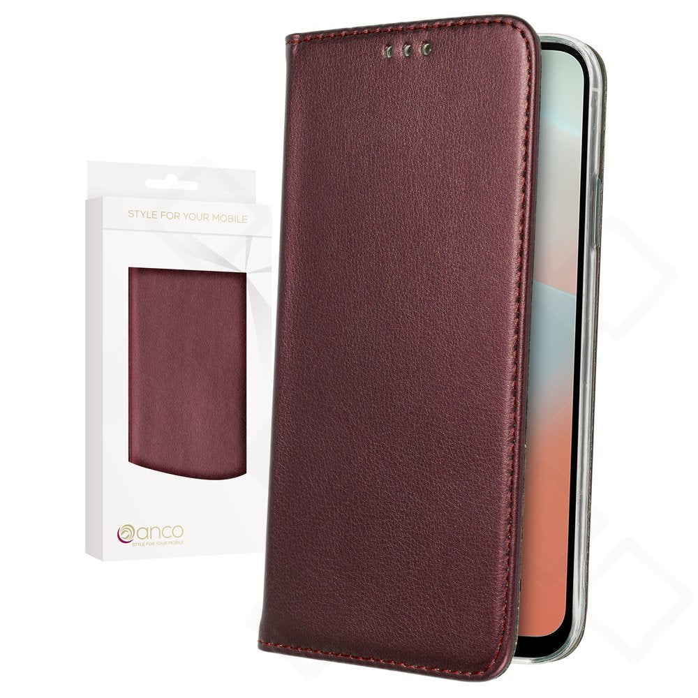 anco Bookcase basic magnetic – Leder-Klapphülle für Samsung Galaxy A16 & M16 Serie