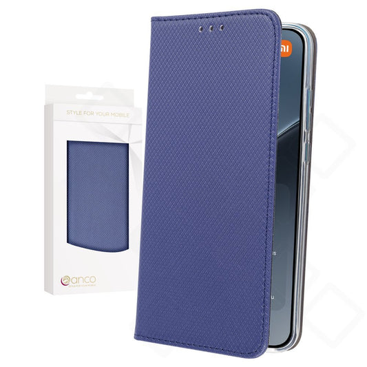 anco Magnetic Bookcase für Xiaomi 15 – PU Leder Hülle mit Kartenfach