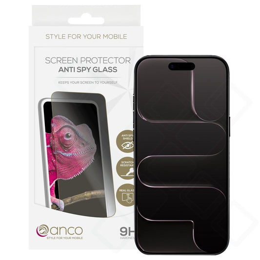 anco Privacy Panzerglas für Apple iPhone Air – 9H Anti-Spy Displayschutz