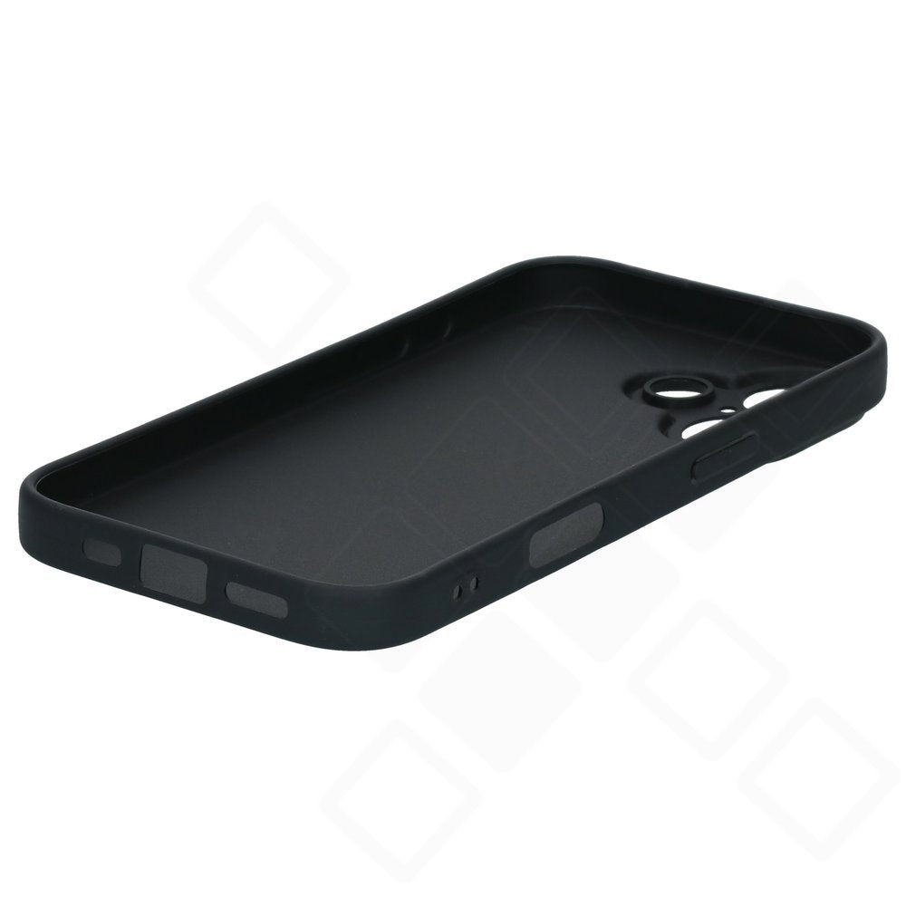anco Dark Case für Apple iPhone 17 - black Hochwertiges mattes TPU Case. Schützt vor Kratzern und Staub. Tolle Haptik durch rutschfeste Textur. Präzise Ausschnitte für alle Anschlüsse und Bedienelemente.