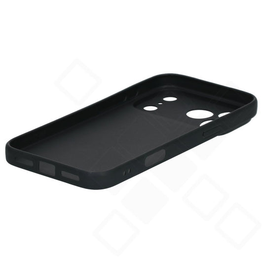 iPhone 17 Pro Max Hülle Schwarz Matt – anco Dark TPU Case rutschfest