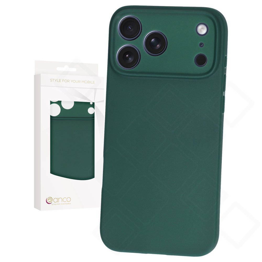 anco TPU Handyhülle für Apple iPhone 17 Pro Max – Mattes Schutzcase blau