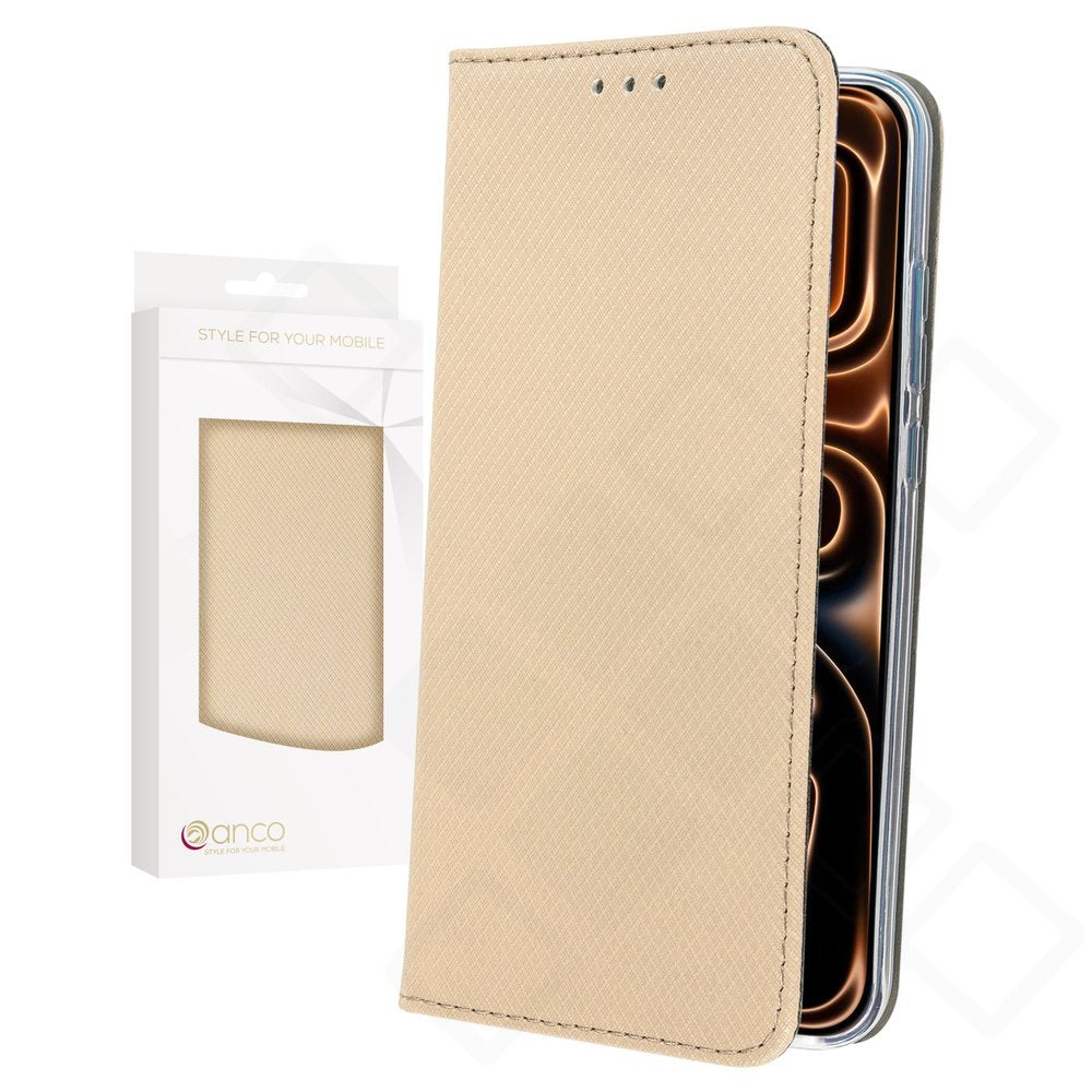 anco Bookcase Basic Magnetic für Apple iPhone 17 Pro Max / 18 Pro Max Handyhülle Wallet Case Schwarz