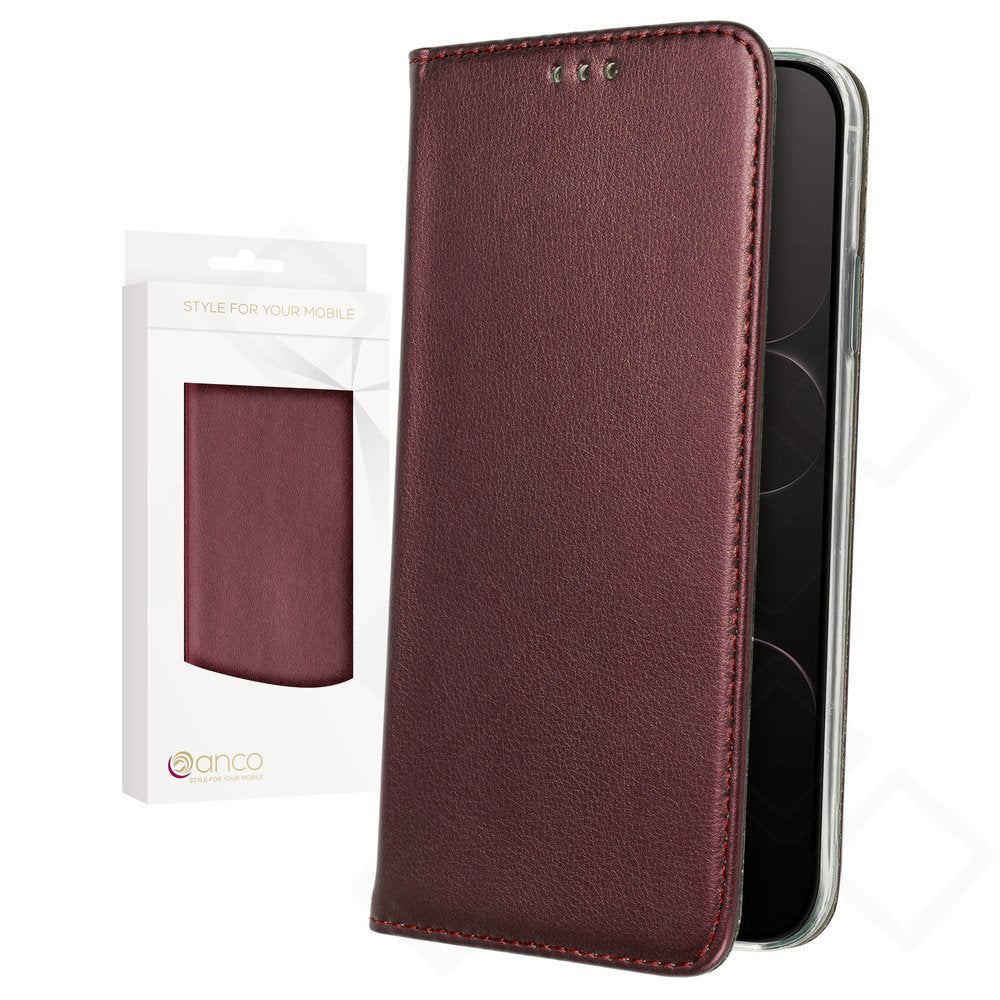 anco Bookcase Magnetic für Apple iPhone Air – PU Leder | Kartenfach & Magnet