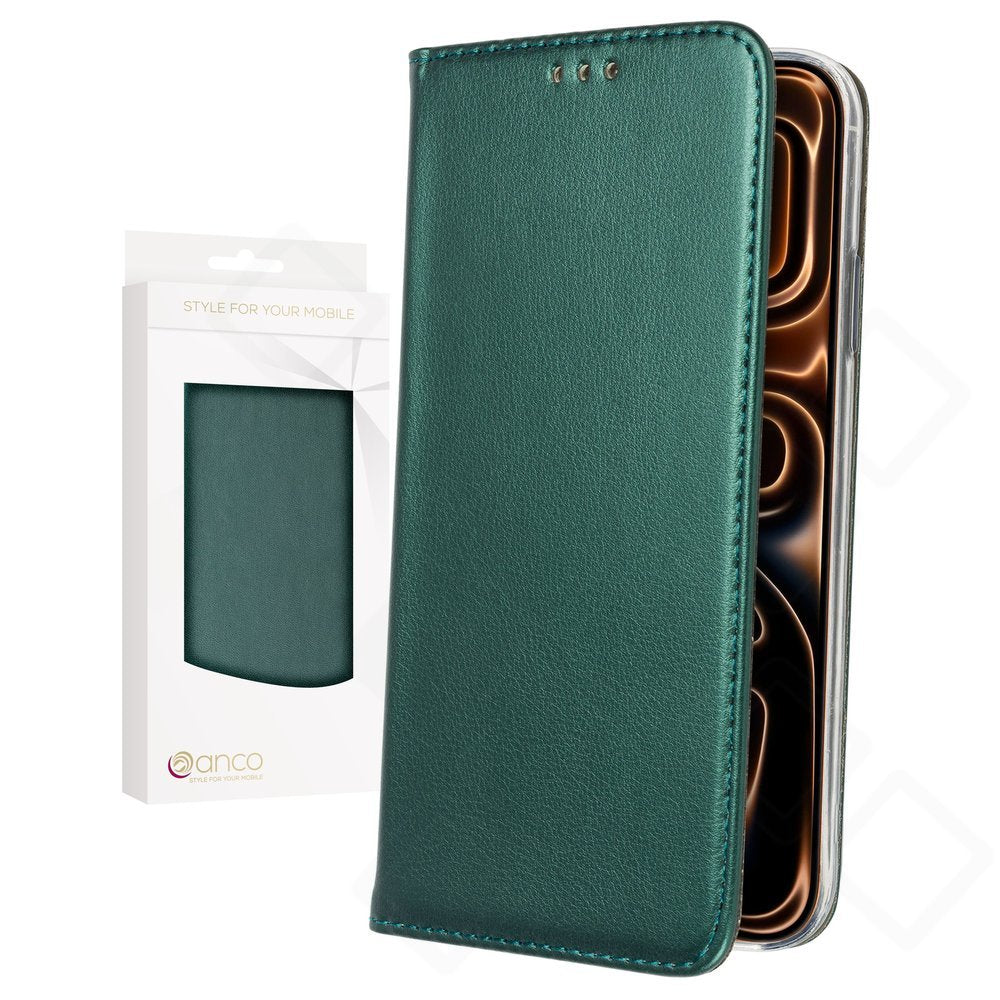 anco Bookcase Magnetic Hülle für Apple iPhone 17 Pro Max & 18 Pro Max – Wallet Case mit Kartenfach
