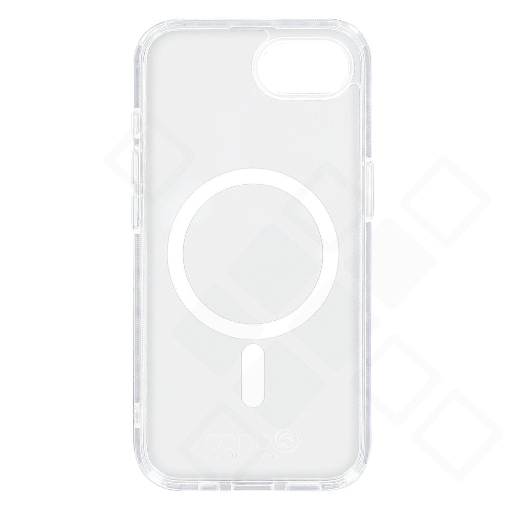 anco Magnetic Case – MagSafe-kompatibles Schlankes Crystal-Backcover (PC+TPU) mit verstärkten Stoßkanten für Apple iPhone 16e & iPhone 17e – Crystal