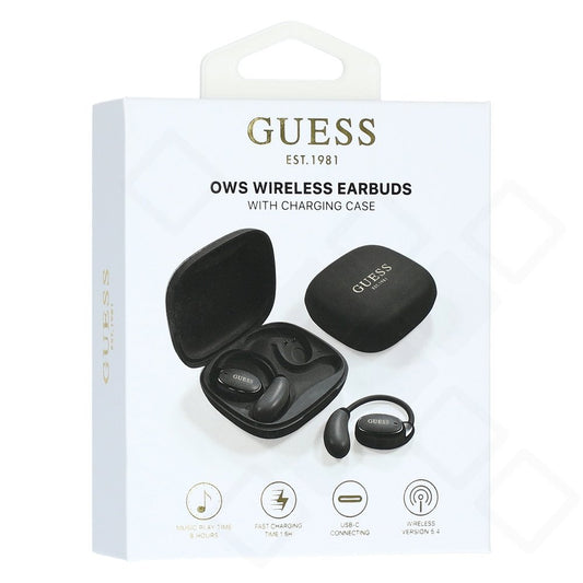 Guess Satin Classic Logo OWS Wireless Earphones – Bluetooth Kopfhörer
