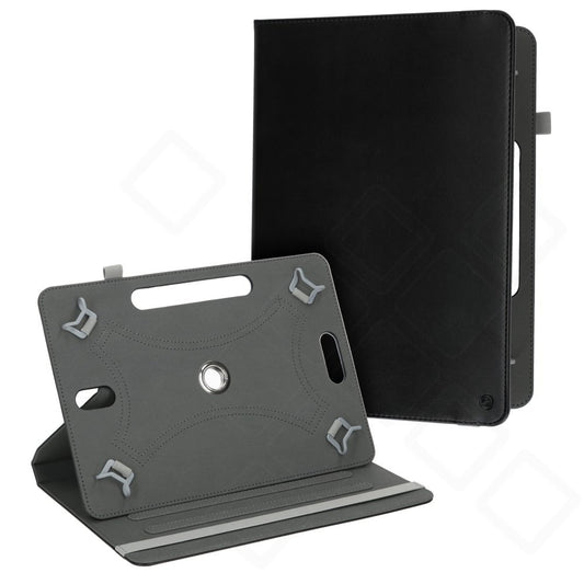 anco Universal Tablet Bookcase 10 Zoll – 360° Rotation Standfunktion Schwarz