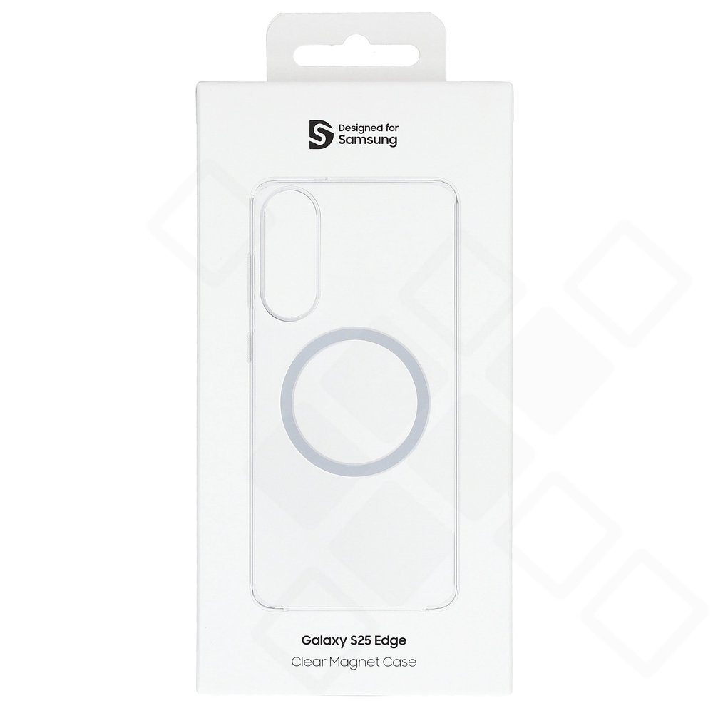 Samsung Galaxy S25 Edge Hülle Transparent Qi2 – Clear Case MagSafe