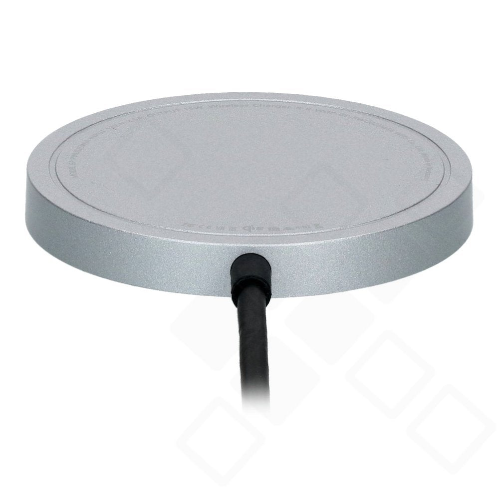 Wits Qi2 Magnetisches Wireless Ladegerät 15W – MagSafe kompatibles Induktionsladegerät Schwarz